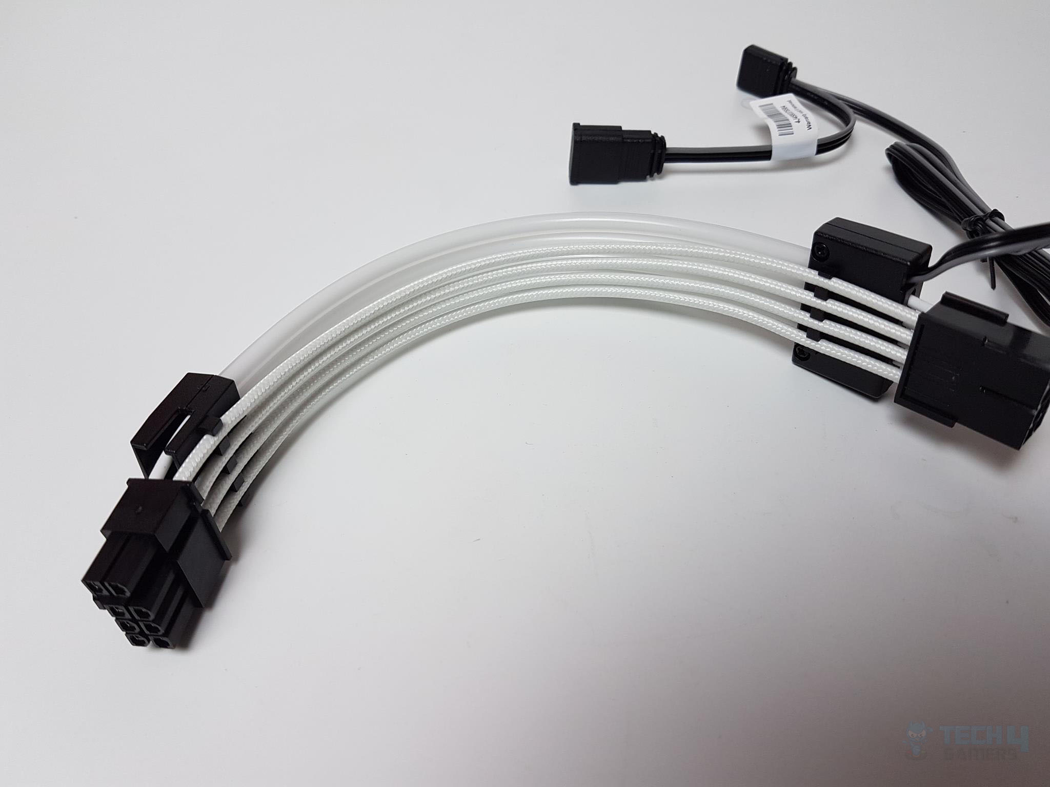 xpg prime argb 24 pin psu extension cable fiber