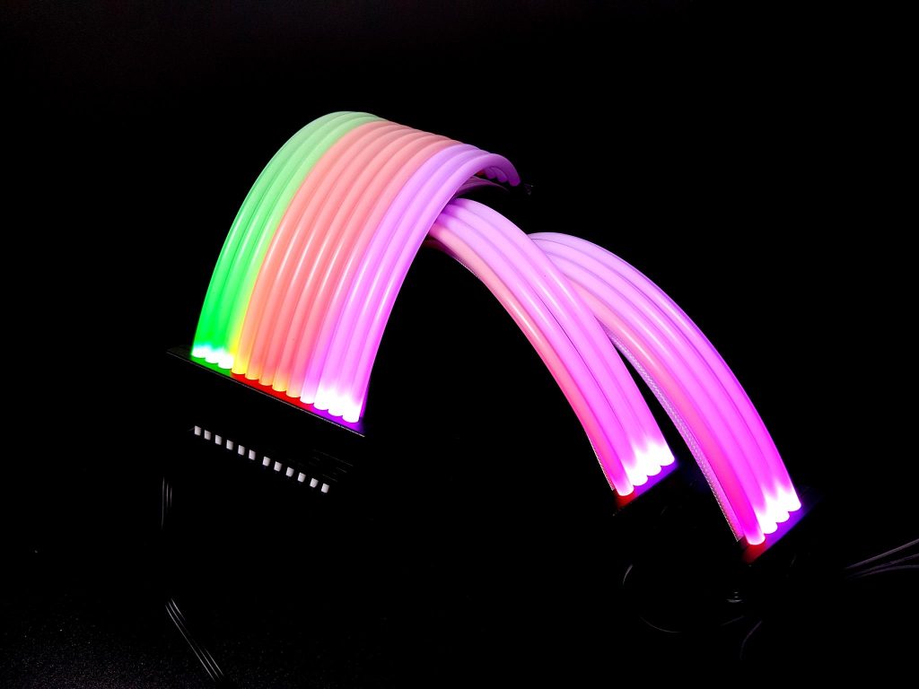 rgb vga cables light