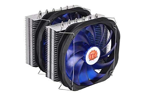 Thermaltake Frio Extreme Universal CPU Cooler with Ultimate Over-Clocking Support of 250W TDP Dual 140mm VR/PWM Fans CLP0587