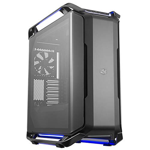 Cooler Master Cosmos C700P Black E-ATX Full-Tower, Curved Tempered Glass Panel, Flexible Interior Layout, Diverse Liquid Cooling Layout, Type-C, Customizable ARGB (MCC-C700P-KG5N-S00)