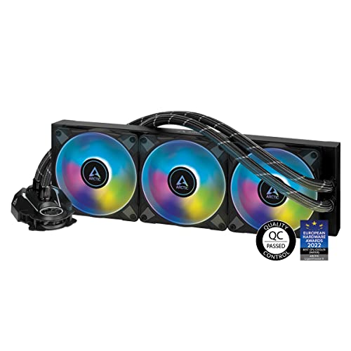 ARCTIC Liquid Freezer II 360 A-RGB - Multi-Compatible All-in-one CPU AIO Water Cooler with A-RGB, Intel & AMD Compatible, efficient PWM-Controlled Pump, CPU Cooler, AIO Cooler, CPU Liquid Cooler