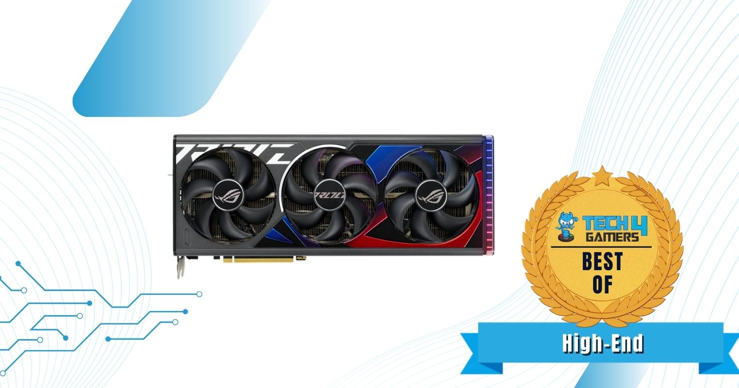 Best High-End RTX 4080 - ASUS ROG Strix GeForce RTX 4080 16GB OC Edition