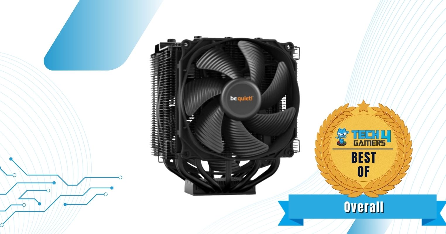 Best Overall CPU Cooler For Ryzen 7 7700X - Be Quiet! Dark Rock Pro 4