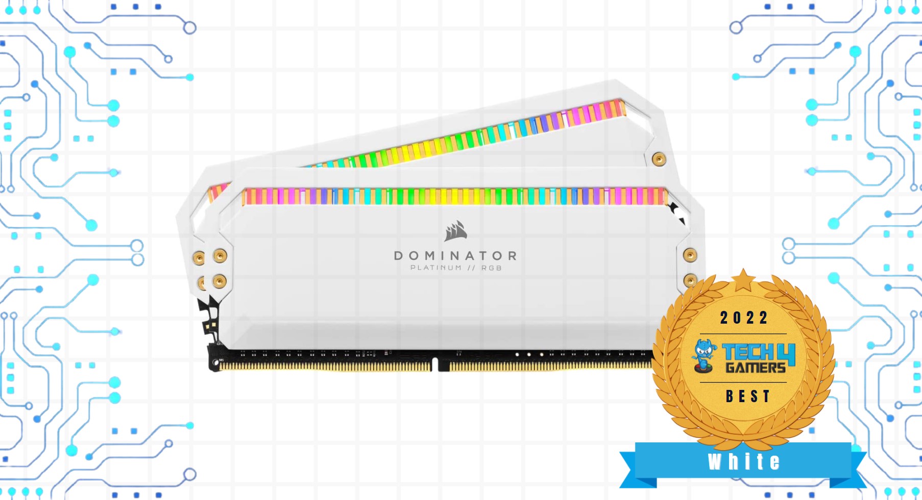 Best White RAM For Ryzen 9 7900X - Corsair Dominator Platinum RGB