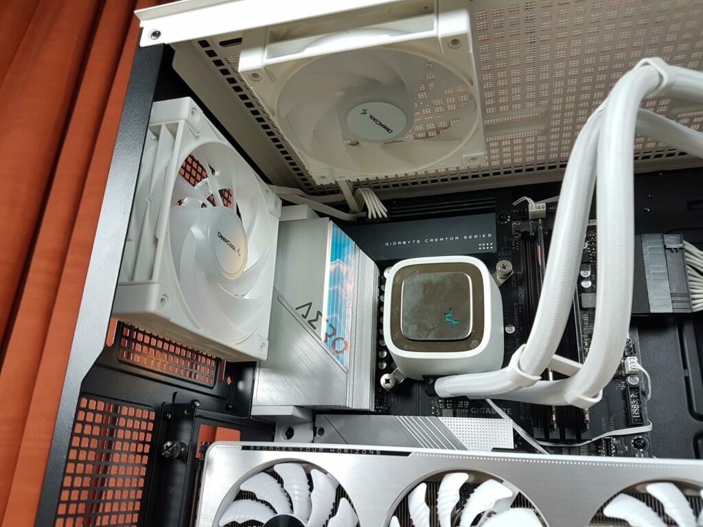 PC case clearance for CPU cooler