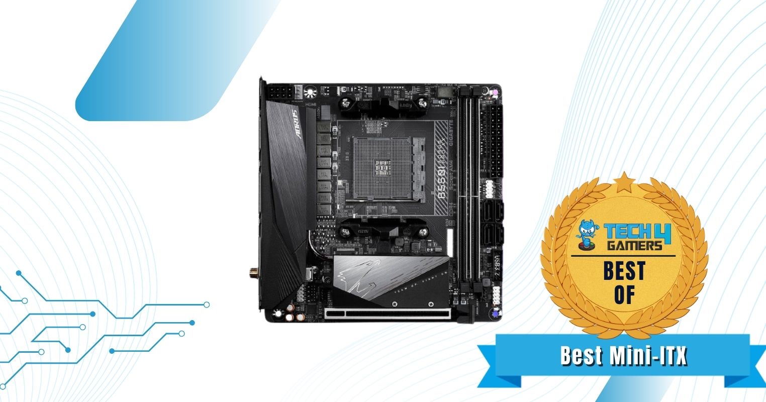 Gigabyte B550I AORUS PRO AX - Best Mini-ITX Motherboard For Ryzen 5 5600X3D