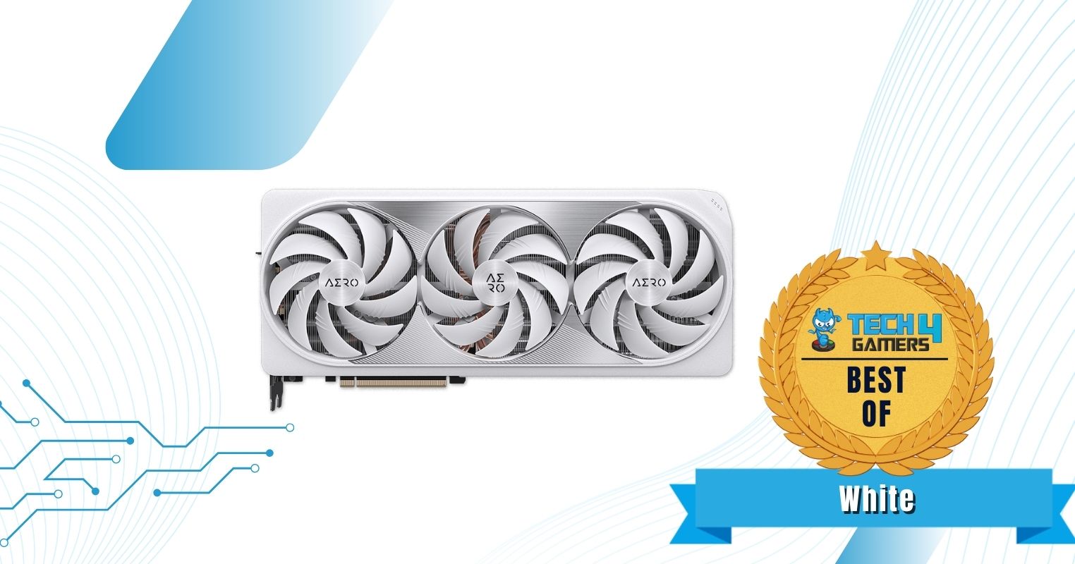 Best White RTX 4080 - Gigabyte GeForce RTX 4080 16GB AERO OC