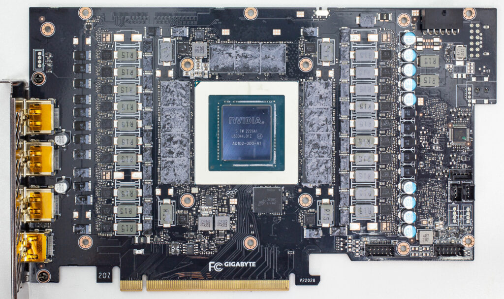 GIGABYTE GeForce RTX 4090 Gaming OC 24G - Front PCB Design