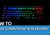 How to restart computer with keyboard?