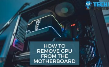 How To Remove GPU From The Motherboard