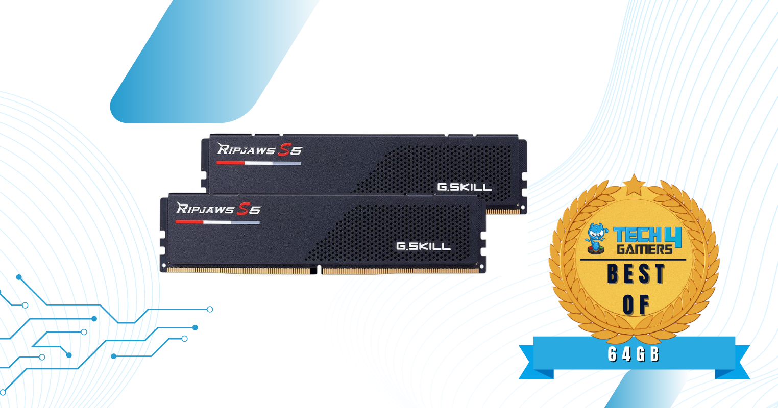G.Skill Ripjaws S5 64GB DDR5-6000 - Best 64GB RAM For Ryzen 7 7800X3D